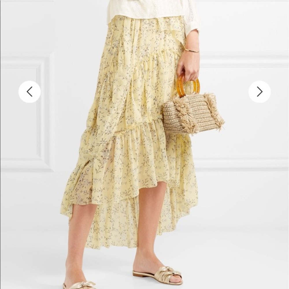 Ulla Johnson Marilyn Skirt in Acacia Floral size (4)